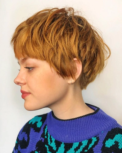 Soft Layered Bowl Cut for Women