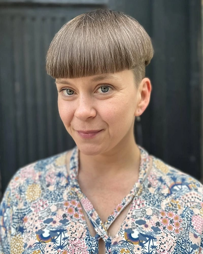 Undercut Bowl Cut for Women