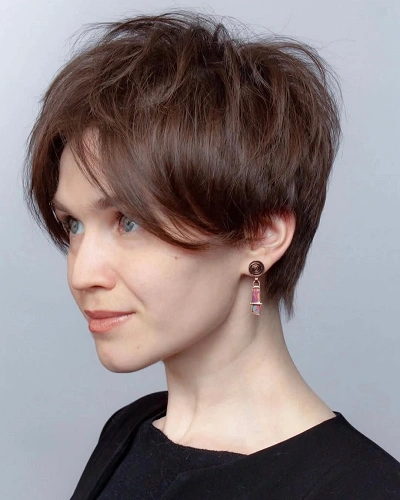Wispy Bowl Cut for Women