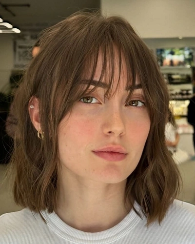 Blunt Fringe Haircuts for Women