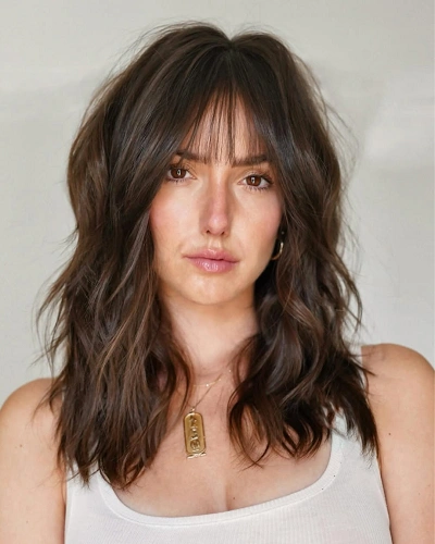Fringe Haircut for Girls with Straight Hair